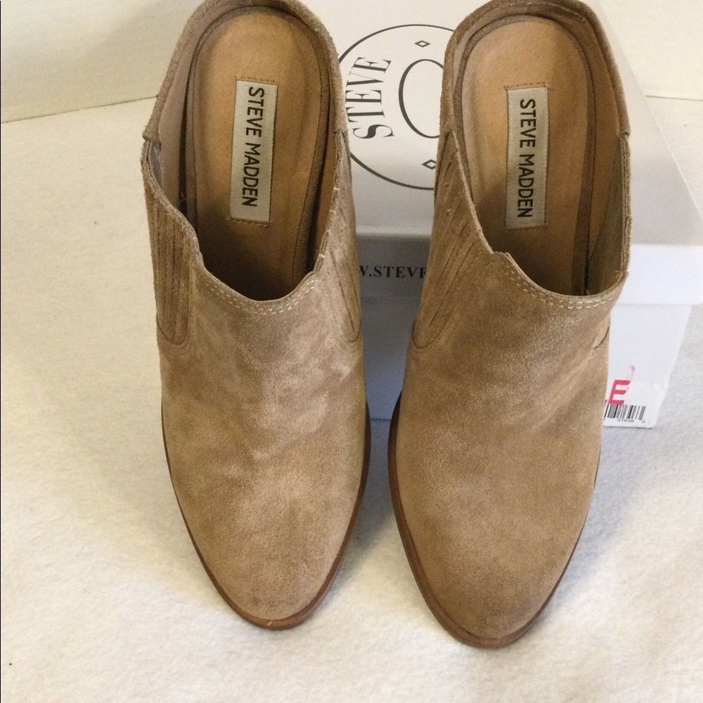 Wms 7 1/2 Steve Madden Mertta slide on boots - Picture 2 of 7